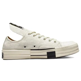 Rick Owens x DRKSHDW DRKSTAR Chuck 70 Low „Egret”
