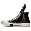 Rick Owens x TURBODRK Chuck 70 High „Black Lacquer”