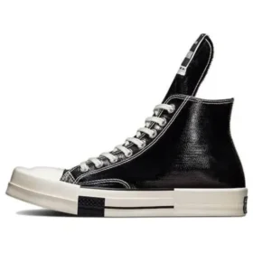 Rick Owens x TURBODRK Chuck 70 High „Black Lacquer”