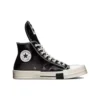 Rick Owens x TURBODRK Chuck 70 High „Black Lacquer”