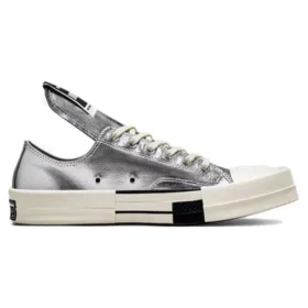 Rick Owens x TURBODRK Chuck 70 Low „Silver Lacquer”
