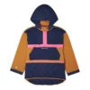 Rochie cu glugă convertibilă, mărimi asiatice „Navy Tan”