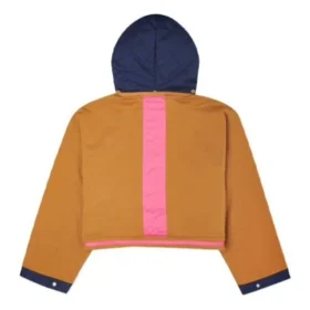 Rochie cu glugă convertibilă, mărimi asiatice „Navy Tan”