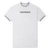 Rochie tip tricou cu logo „White”