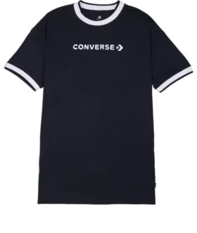 Rochie-tricou cu logo „Negru”