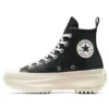 Run Star Hike Leather High Top „Sparkly Black”