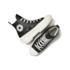 Run Star Hike Leather High Top „Sparkly Black”