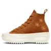Run Star Hike Platform High „Embroidered Floral – Amber”