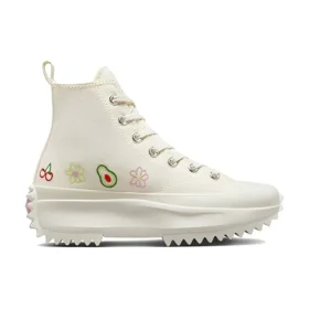 Run Star Hike Platform High „Embroidered Fruits & Florals”