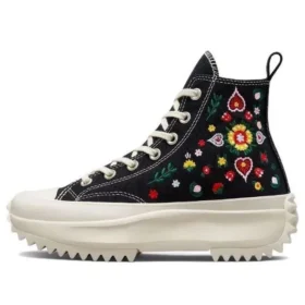 Run Star Hike Platform High „Floral Embroidery”