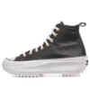Run Star Hike Platform Metallic & Leather High Top „Negru”