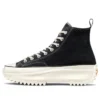Run Star Hike Platform Suede „Black White”