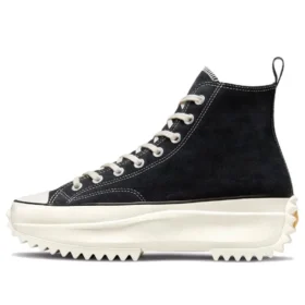 Run Star Hike Platform Suede „Black White”