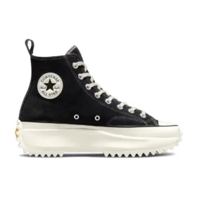 Run Star Hike Platform Suede „Black White”