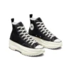Run Star Hike Platform Suede „Black White”