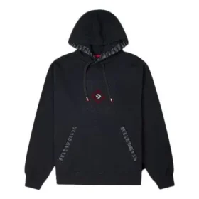 Seria de Anul Nou Dungi de tigru Logo brodat Sport Negru