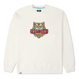 Seria de Anul Nou TIGER Model cu guler rotund sport „Milk White”
