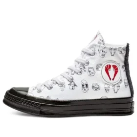 Shrimps x Chuck 70 High „White Black”