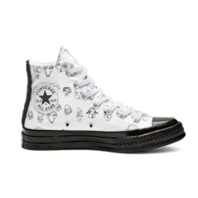Shrimps x Chuck 70 High „White Black”