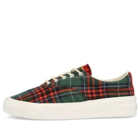 Skid Grip Low „Twisted Plaid – Egret”