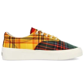 Skid Grip Low „Twisted Plaid – Egret”