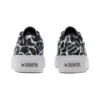 Skidgrip Pantofi casual din pânză, cu talpă joasă, eleganți, cu imprimeu negru-gri „Black Gray”