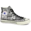 Suicidal Tendencies x Chuck 70 Hi „White Black”