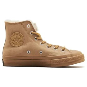 Tri Panel x Chuck 70 Hi „Khaki Shearling”
