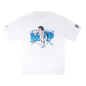 Tricou Abdusalam MVP mărimi asiatice „Alb”