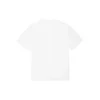 Tricou alb cu guler rotund și mâneci scurte Converse Skeleton Printing pentru bărbați