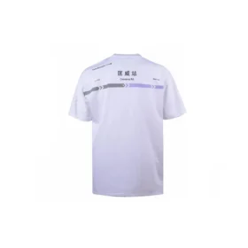 Tricou alb cu mânecă scurtă și imprimeu Converse pentru bărbați