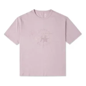 Tricou brodat Chuck 70S, mărimi asiatice „Roz”