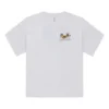 Tricou Campside Mărimi asiatice „Alb”