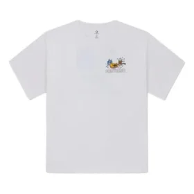 Tricou Campside Mărimi asiatice „Alb”