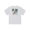 Tricou Campside Mărimi asiatice „Alb”