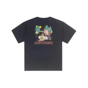 Tricou Campside Mărimi asiatice „Negru”