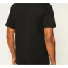 Tricou casual cu mânecă scurtă Converse pentru bărbați, cu imprimeu cu litere, negru