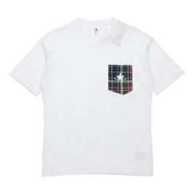 Tricou casual cu mâneci scurte și buzunar pentru bărbați, alb Tricou casual cu mâneci scurte și buzunar pentru bărbați, alb