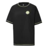 Tricou casual Mărimi asiatice „Black Yellow”