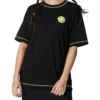 Tricou casual Mărimi asiatice „Black Yellow”