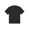 Tricou casual pentru bărbați Converse cu imprimeu, cu mânecă scurtă, respirabil, negru