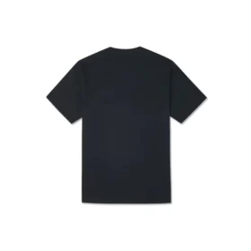 Tricou casual sport pentru bărbați Converse Chuck Pattern, cu guler rotund, mânecă scurtă, respirabil, negru