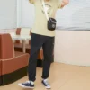 Tricou Chuck cu patch-uri, mărimi asiatice „Olive Aura”