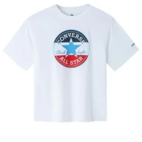 Tricou Chuck Taylor All Star Patch Standard Fit, mărimi asiatice „Alb”