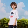 Tricou Chuck Taylor All Star Patch Standard Fit, mărimi asiatice „Alb”
