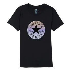 Tricou Chuck Taylor All Star Tricou Mărimi asiatice „Negru Alb”