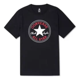 Tricou Chuck Taylor Classic Patch cu croială standard, mărimi asiatice „Negru” Tricou Chuck Taylor Classic Patch cu croială standard, mărimi asiatice „Negru”