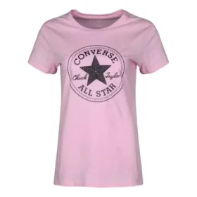 Tricou Chuck Taylor Mărimi asiatice „Roz Negru”