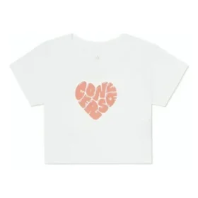 Tricou Colourful Heart Asia Sizing „Alb”