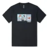 Tricou Comic Chuck, mărimi asiatice „Negru”